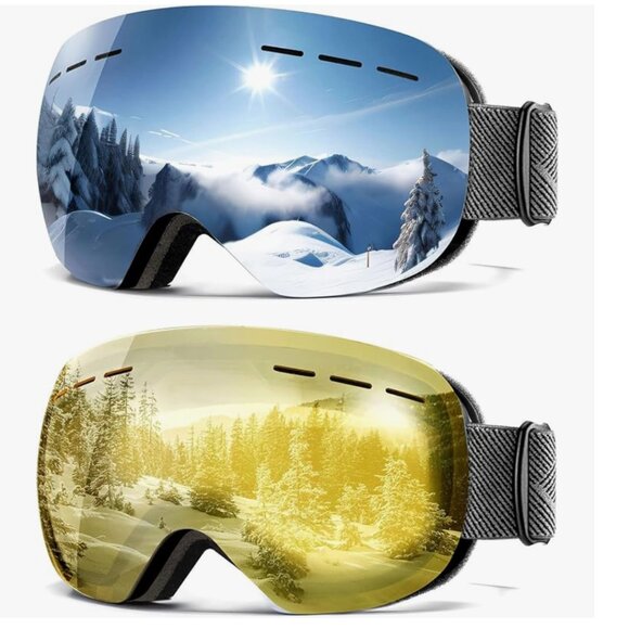 2Pack Ski Goggles